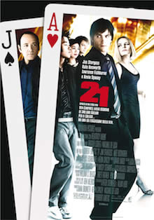 21, il film dedicato al black jack
